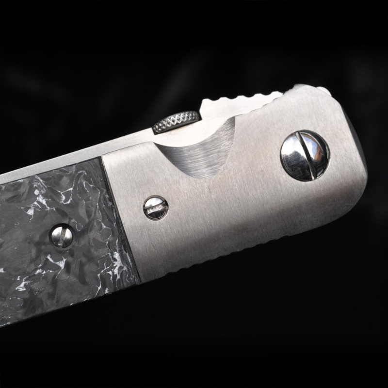 CQC-6 - Silver and Black Carbon Fiber