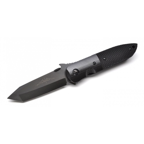 Black CQC-6 One Piece Micarta Handle